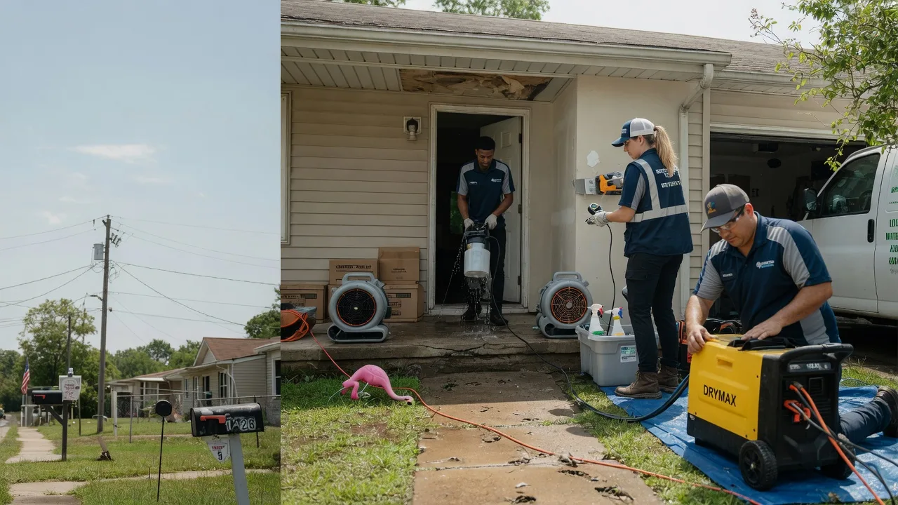Storm Damage Water Removal in Bartlett, TN near me